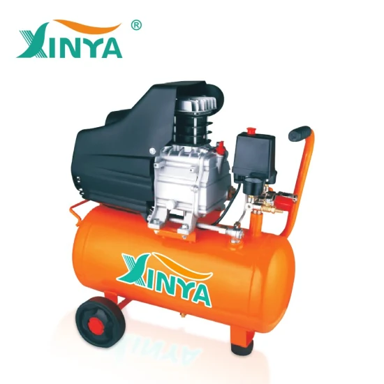 Xinya 1.5HP 2.0HP 20L 24L 50L Bm 42 ミリメートル 47 ミリメートル 48 ミリメートル格安ポータブル電気ダイレクトドライブエアコンプレッサー価格